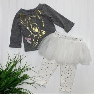 Disney Baby Bambi 6-9 Month Outfit